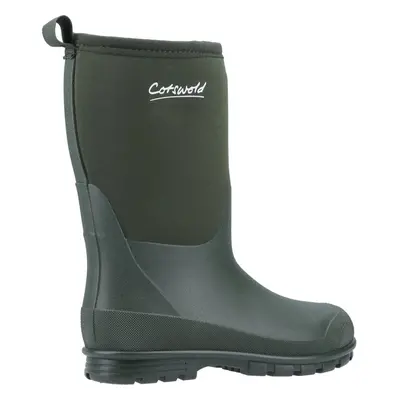 Cotswold Hilly Neoprene Wellington Boot Green