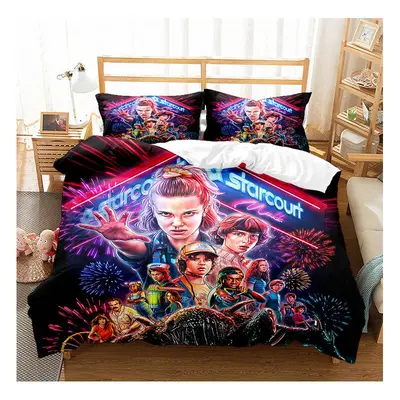 (Pattern 04, King) Stranger Things Single Double King Duvet Cover UK