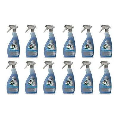 Cif Professional Stainless Steel and Glass Cleaner mL (Pack of 12)