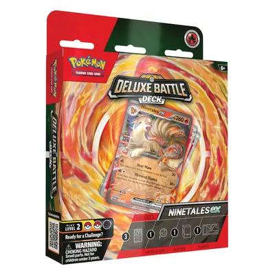 TCG: Ninetales ex Deluxe Battle Deck (Ready-to-play 60-card deck & Accessories)