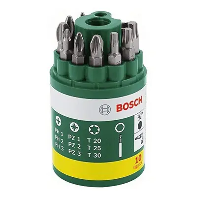 Bosch Home and Garden 10pc Screwdriver Set (Ph,Pz,Torx)