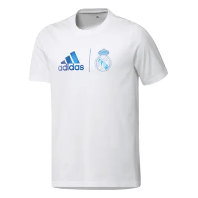 (3XL) Real Madrid Graphic Tee (White)