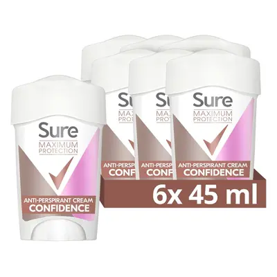 Sure Women Maximum Protection Anti-Perspirant Cream Deodorant Stick with 3x stronger* sweat prot