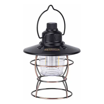 (Black) Portable 50W USB Rechargeable Camping Light LED Bulb Light Outdoor Tent Lantern For Hiki