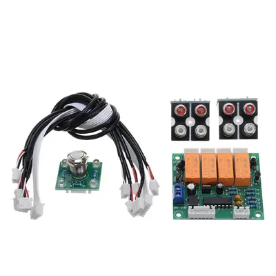 Audio Signal Input Switch Board Four-way Audio Source Switch Relay Module