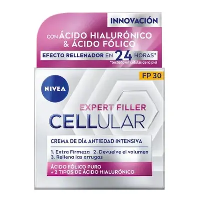 Nivea Cellular Filler HialurÃ³nico y FÃ³lico Crema DÃ­a Spf30 50ml