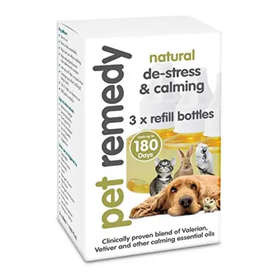 Pet Remedy Natural De-Stress and Calming Refill Pack, ml, Pack of 3ÃÃ¢Ã