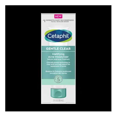 Cetaphil Face Moisturizer, Gentle Clear Mattifying Acne Moisturizer Skin Care for Sensitive Skin