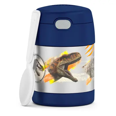 THERMOS Jurassic World: Dominion Ounce Stainless Steel Vacuum Insulated Food Jar with Spoon