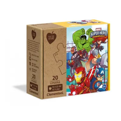 jigsaw Marvel super hero 2x pieces