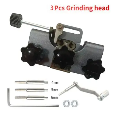 (silver) Chain Saw Sharpeners Portable Chainsaw Chain Sharpening Woodworking Grinding Stones Ele