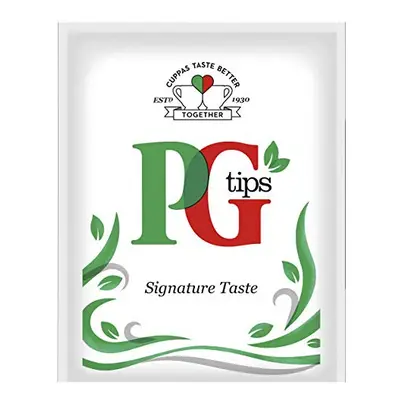 PG Tips Original Tea Bags Individually Wrapped, Black Tea, individually wrapped tea bags, Refres