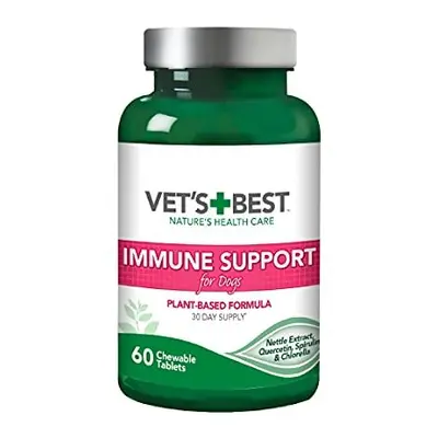 Vet's Best Immune Support Dog Supplement| Promotes Healthy Immune System & Seasonal Allergy Reli