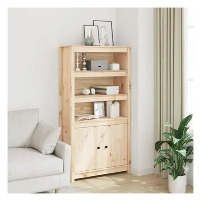 vidaXL Highboard 80x35x154 cm Solid Wood Pine