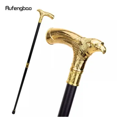 Gold Luxury Eagle Head With Rhinestone Walking Cane Fashion Walking Stick Gentleman Elegant Cosp