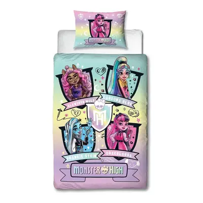 Monster High Fierce Gradient Single Duvet and Pillowcase Set