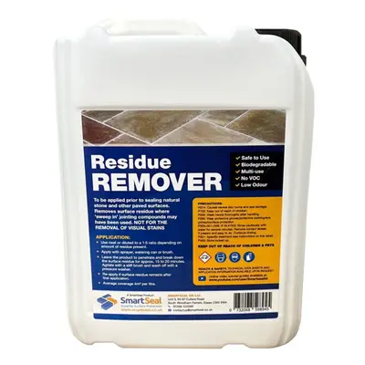 (5 Litres) Residue Remover - For use prior to sealing