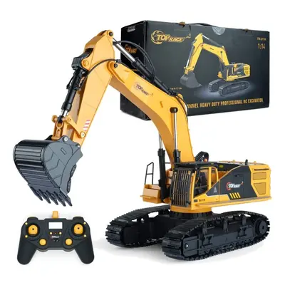 22 Channel Hobby Grade RC Excavator Tractor Construction Vehicle