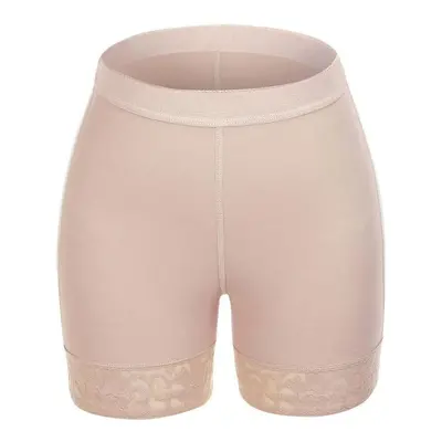 (Khaki, 10) High Waisted Butt Lifter For Women Shaping Panties