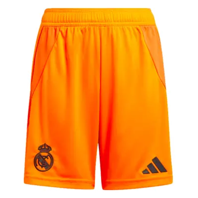 (XXL) Real Madrid Away Shorts (Orange) - Kids