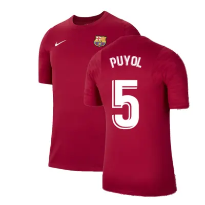 (XXL) Barcelona Training Shirt (Noble Red) (PUYOL 5)