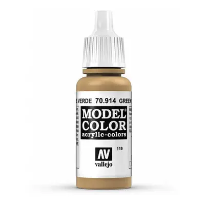 Val914 - Av Vallejo Model Color 17ml - Green Ochre