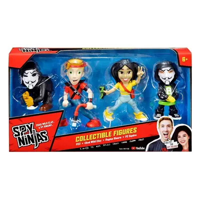 Spy Ninjas Figure Pack PZ2, CHAD, REGINA, PZ SQUIRE