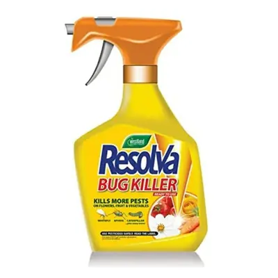 Resolva Ready to Use Bug Killer 1L with Soolar Thank You Sticker- Bug Control - Fast Action Bug 