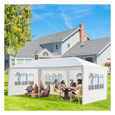 10'X20' Outdoor Gazebo W/ Removable Sidewalls Patio Wedding Party Tent