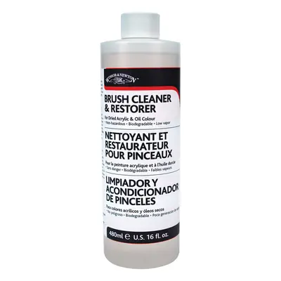 Winsor & Newton Brush Cleaner & Restorer-16oz -3250895