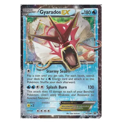 Pokemon - Gyarados-EX (XY106) - XY Black Star Promos - Holo