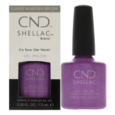 Shellac Nail Color - Its Now Oar Nvr by CND for Women - 0.25 oz Nail P