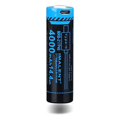 IMALENT MS03 Battery 4000mAH 3.6V Type-C Charging Li-ion Battery for Imalent MS03 Flashlight Acc