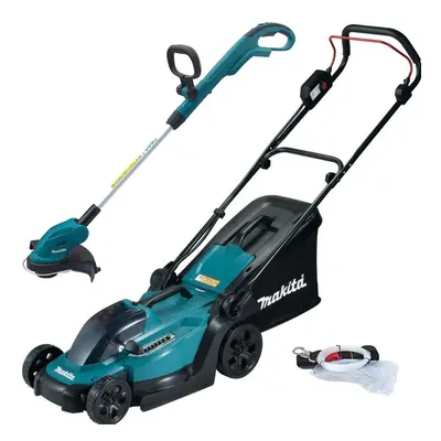 Makita DLM330Z 18v LXT Cordless Lawn Mower 33cm + DUR181Z Grass Trimmer Strimmer