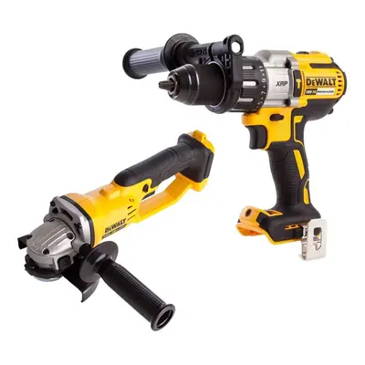 Dewalt DCK278P2 XR 18V DCD996 Brushless Combi Drill + DCG412 Angle Grinder Bare