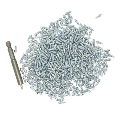 (silver) 520pcs Car Tires Studs Screw Snow Tire Studs Spikes Wheel Tyres Snow Chains Studs For C