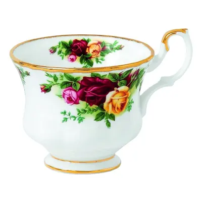 Royal Albert Old Country Roses Teacup Count Pack of White with a Floral Multicolor Print