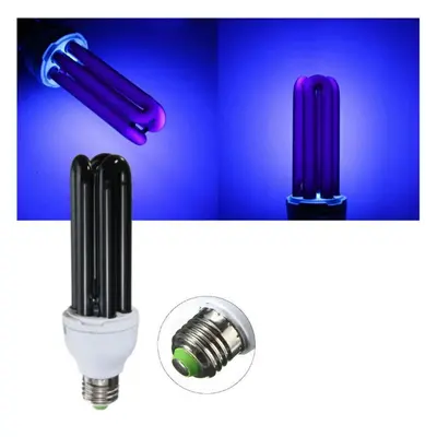 E27 15W 20W 30W 40W Straight Shape Purple Fluorescent Blacklight CFL Light Bulb Lamp AC220V