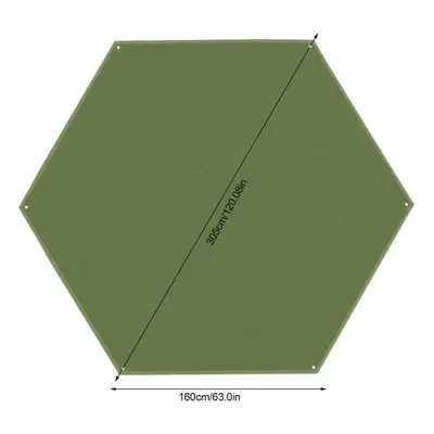 (Small people) Outdoor Waterproof Camping Tarp Multifunctional Picnic Beach Mat Tent Footprint T