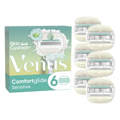 Venus ComfortGlide Sensitive Razor Blades, Blade Refills for Venus Womens Razors