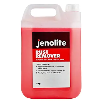 (5 Litre, Liquid) JENOLITE Original Rust Remover | Rust Treatment | Removes Rust Back To Bare Me