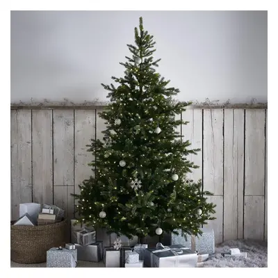 7.5ft Pre-Lit Christmas Tree Grand Spruce The White Company Xmas Decor