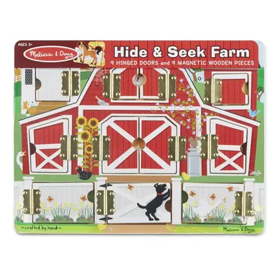 Melissa & Doug - - Magnetic Farm Hide & Seek Board