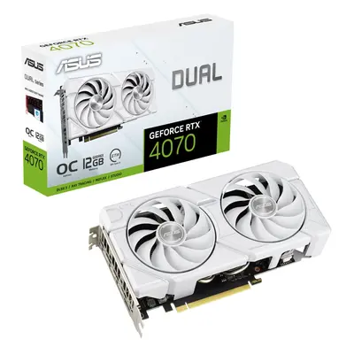 ASUS Dual GeForce RTX EVO White OC Edition (PCIe 4.0 12GB GDDR6X DLSS HDMI 2.1a DisplayPort 1.4a