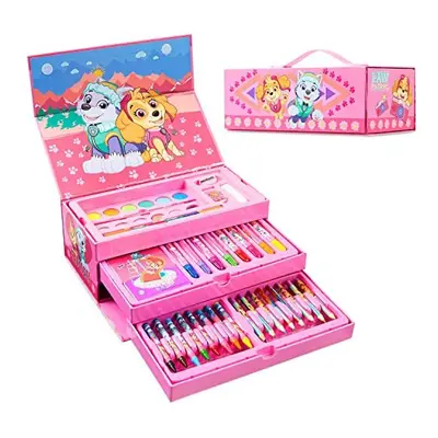 Paw Patrol Art Set, Colouring Sets for Children, Over Art Supplies for Kids (Pink)