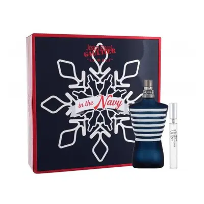 Jean Paul Gaultier Le Male In The Navy Pcs Set: 4.2 Eau De Toilette Spray + 0.34 Eau De Toilette