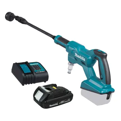 Makita DHW180 LXT 18V Cordless Pressure Washer In Nozzle + 1.5Ah Battery Kit