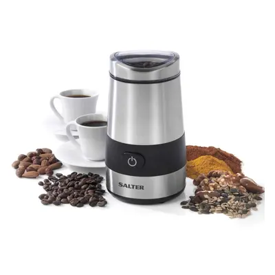 Salter EK2311 Electric Coffee & Spice Grinder Stainless Steel Blade, 60g Coffee Bean/Dry Herb Mi