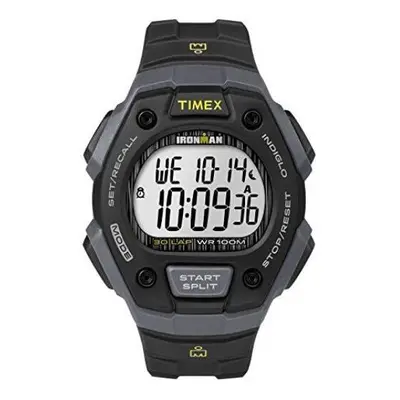 Timex TW5M09500 Mens Ironman Classic Full-size Black Sport Watch