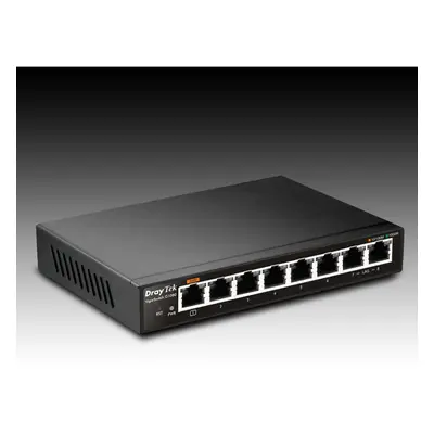 DrayTek VigorSwitch G1080 Web Smart 8-Port Gigabit Switch